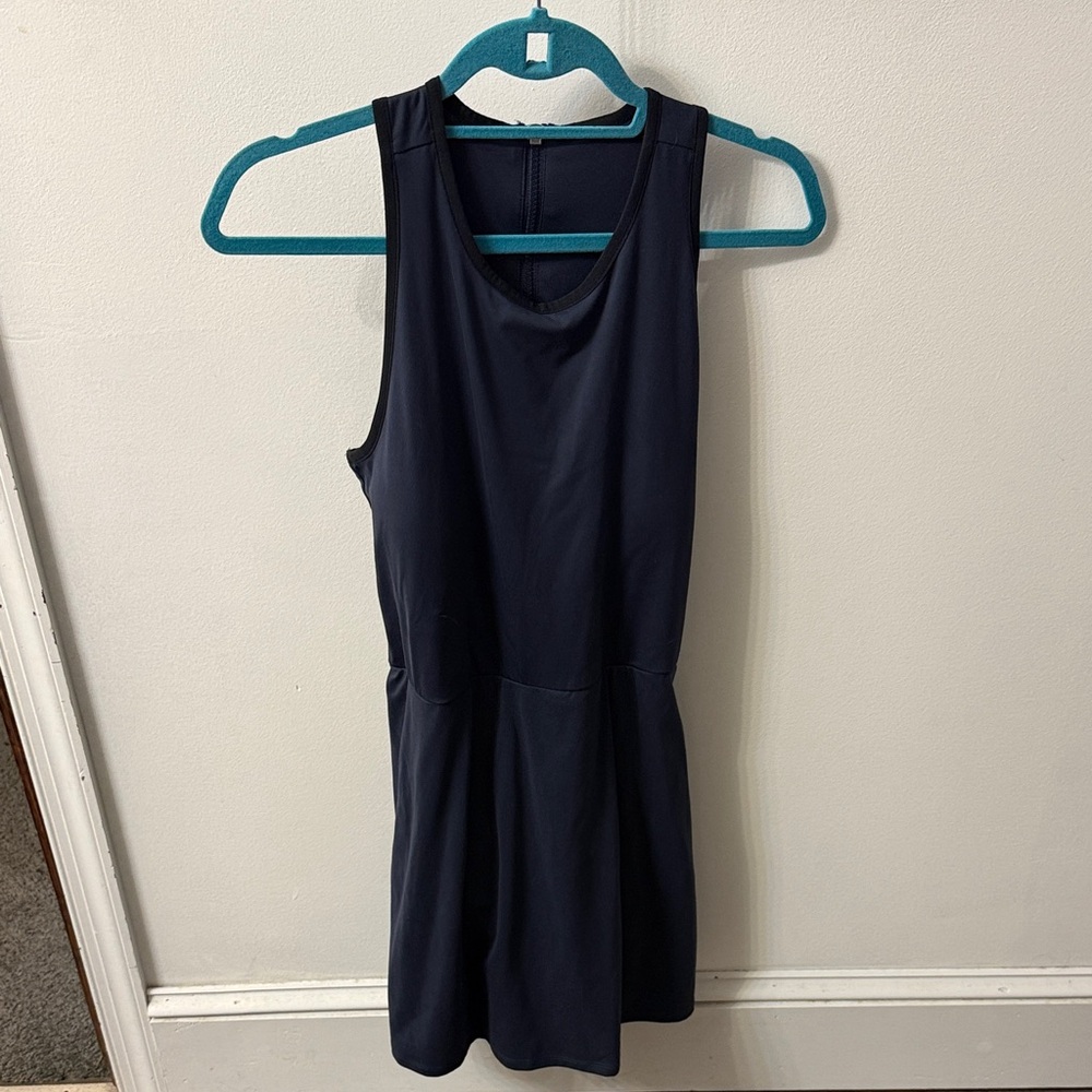 All in Motion Dark Blue Sleeveless Mini Dress